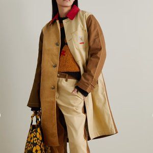 Marni x Carhartt WIP colour-block single-breasted coat